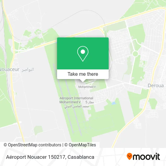 Aéroport Nouacer 150217 map