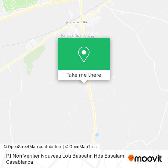 P.I Non Verifier Nouveau Loti Bassatin Hda Essalam map