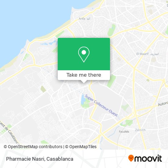 Pharmacie Nasri map