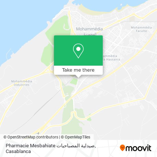 Pharmacie Mesbahiate صيدلية المصباحيات map