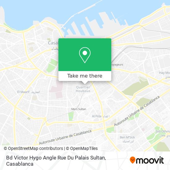 Bd Victor Hygo Angle Rue Du Palais Sultan map