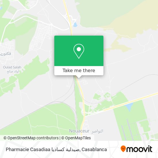 Pharmacie Casadiaa صيدلية كساديا map