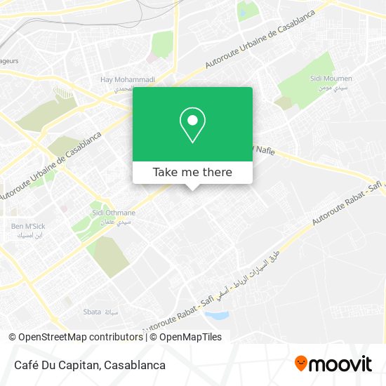 Café Du Capitan map