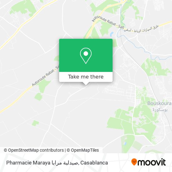 Pharmacie Maraya صيدلية مرايا map