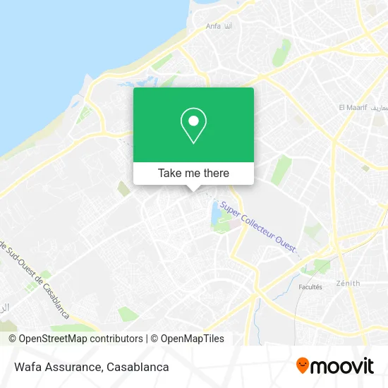 Wafa Assurance map