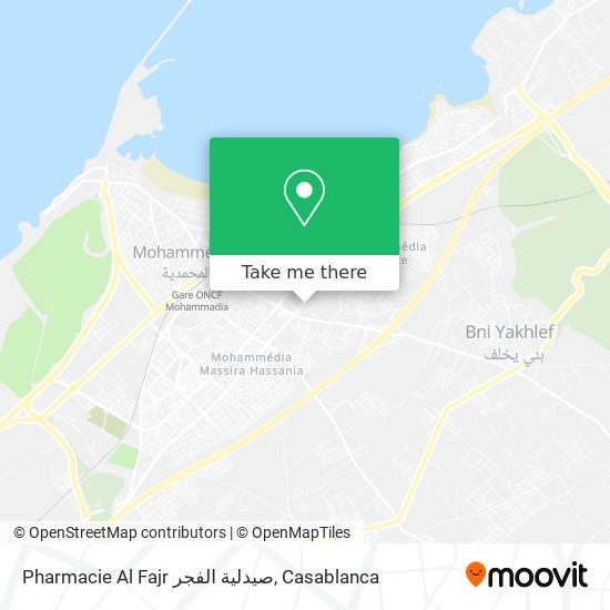 Pharmacie Al Fajr صيدلية الفجر map
