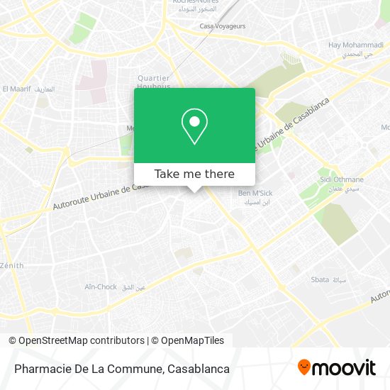 Pharmacie De La Commune plan