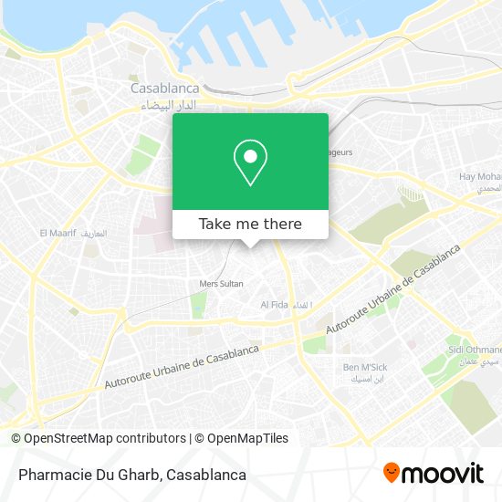 Pharmacie Du Gharb map