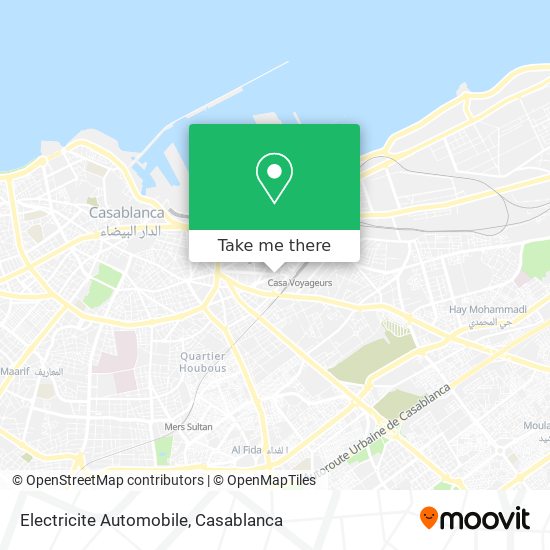 Electricite Automobile map