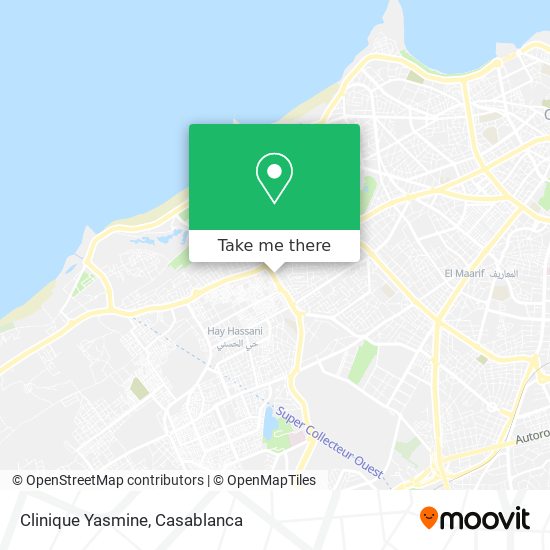 Clinique Yasmine map