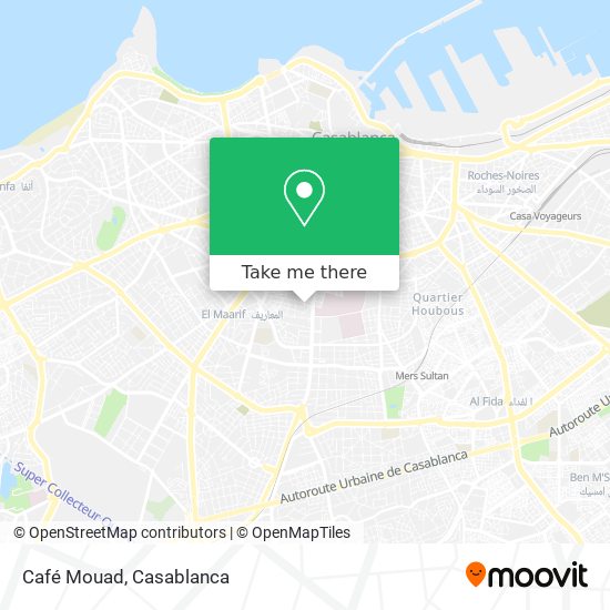 Café Mouad map