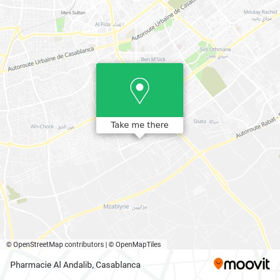 Pharmacie Al Andalib map