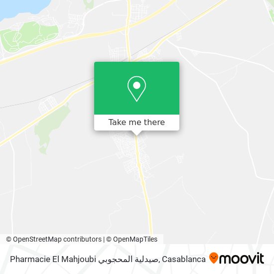 Pharmacie El Mahjoubi صيدلية المحجوبي map