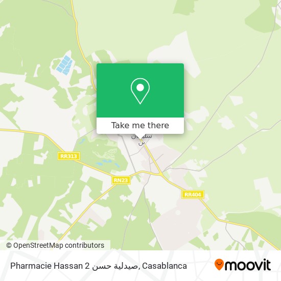 Pharmacie Hassan 2 صيدلية حسن map