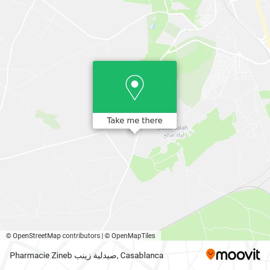 Pharmacie Zineb صيدلية زينب map