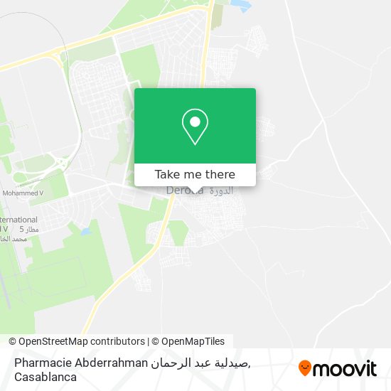 Pharmacie Abderrahman صيدلية عبد الرحمان map
