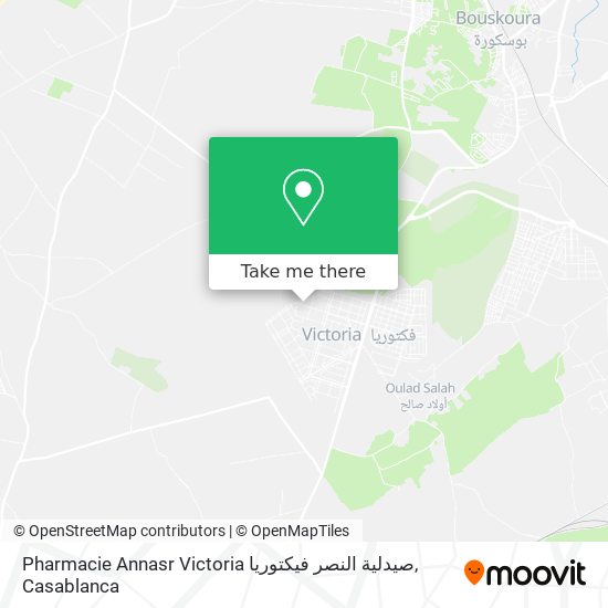 Pharmacie Annasr Victoria صيدلية النصر فيكتوريا plan