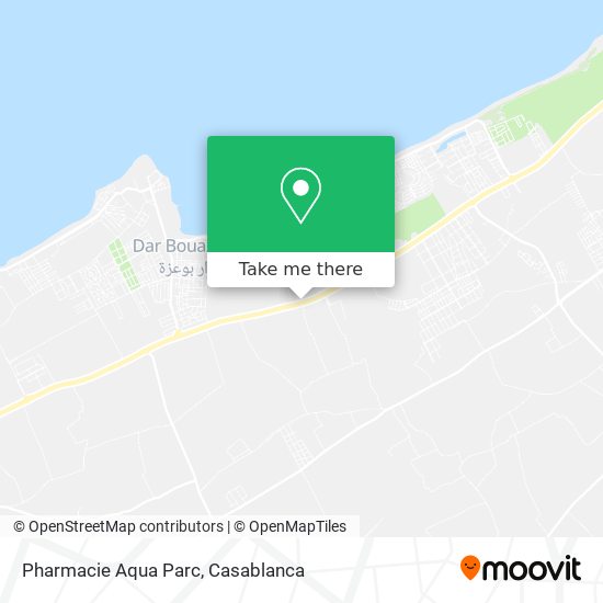 Pharmacie Aqua Parc map