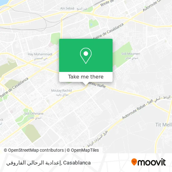 إعدادية الرحالي الفاروقي map