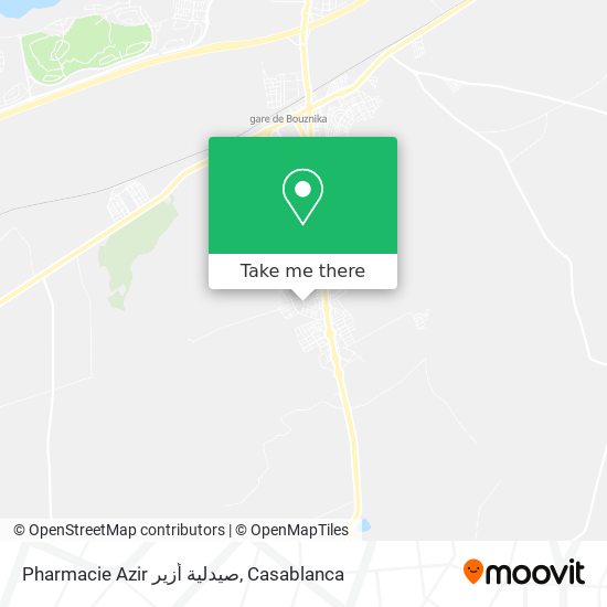 Pharmacie Azir صيدلية أزير map