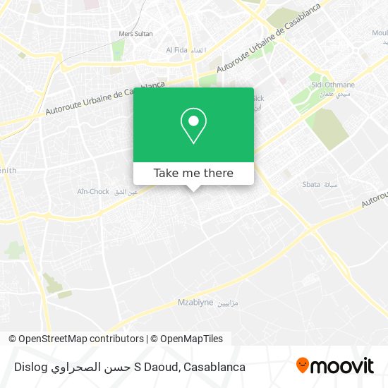 Dislog حسن الصحراوي S Daoud map