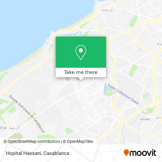 Hopital Hassani map