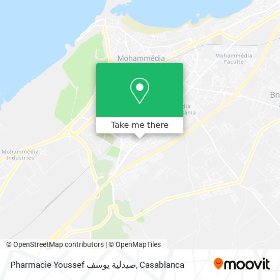 Pharmacie Youssef صيدلية يوسف map