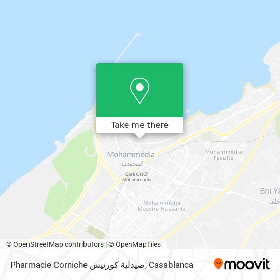 Pharmacie Corniche صيدلية كورنيش plan