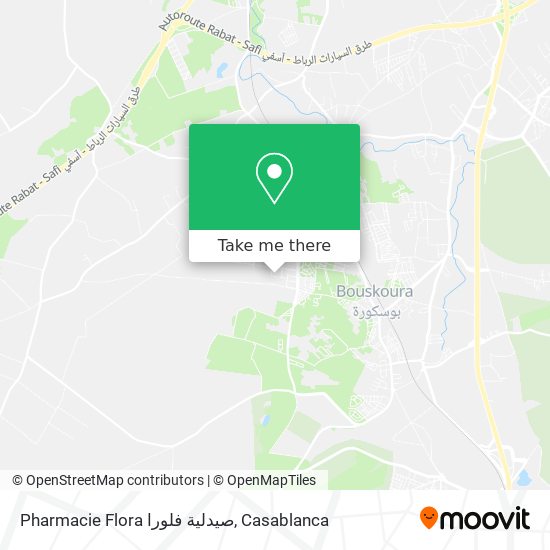 Pharmacie Flora صيدلية فلورا map