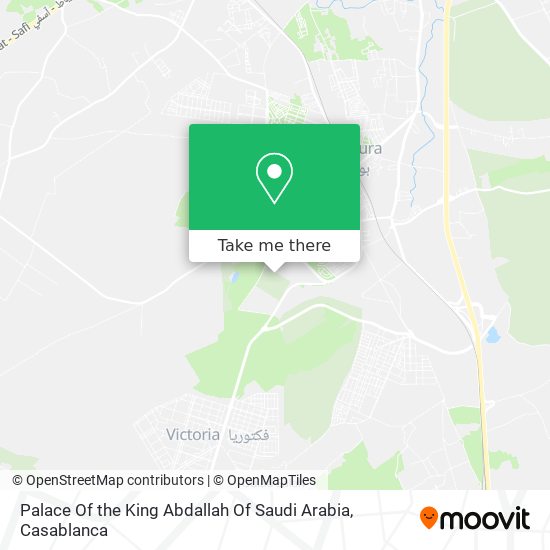Palace Of the King Abdallah Of Saudi Arabia map