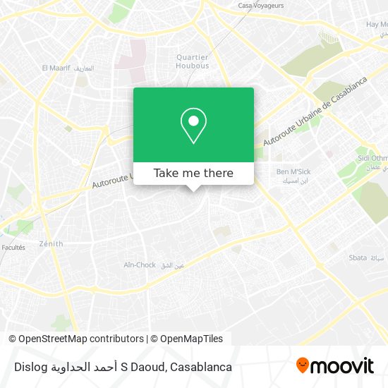 Dislog أحمد الحداوية S Daoud map