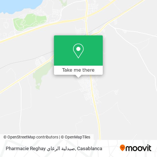 Pharmacie Reghay صيدلية الرغاي plan