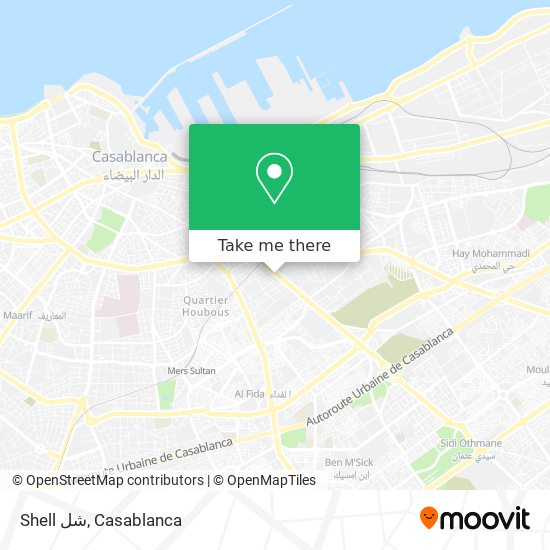 Shell شل map