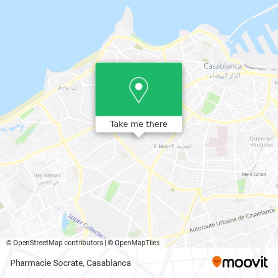 Pharmacie Socrate map