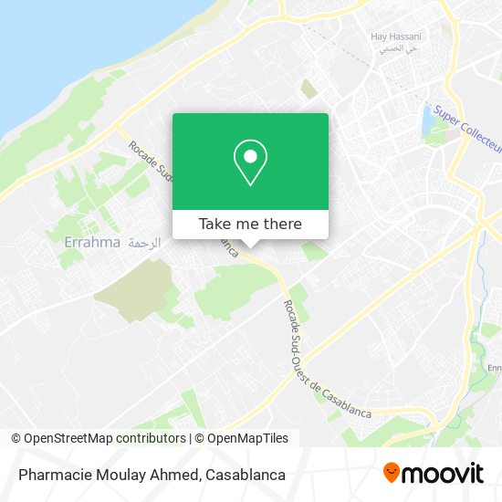 Pharmacie Moulay Ahmed map