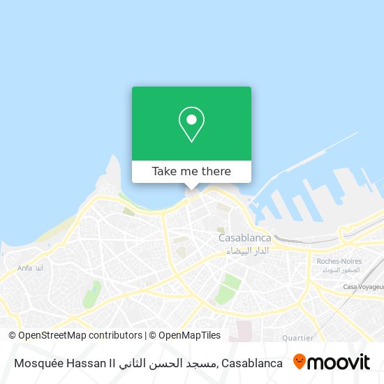 Mosquée Hassan II مسجد الحسن الثاني plan