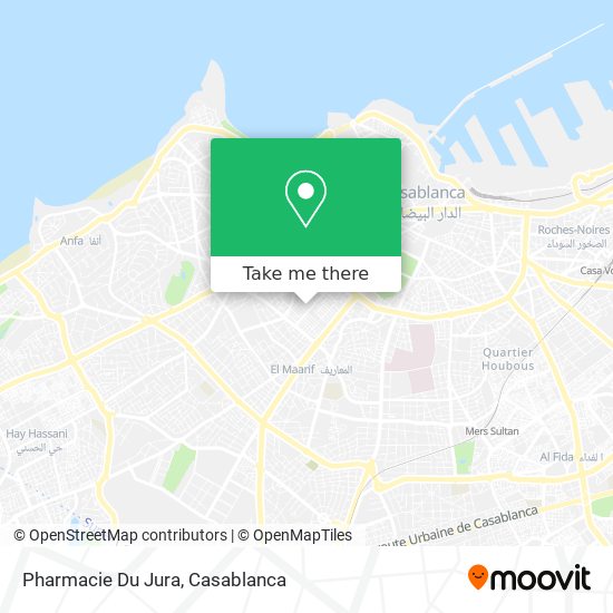 Pharmacie Du Jura map