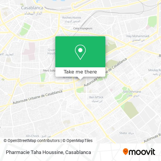 Pharmacie Taha Houssine map