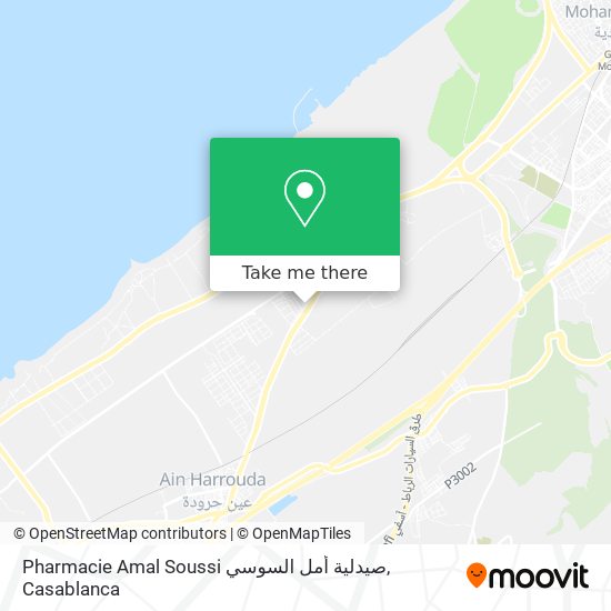 Pharmacie Amal Soussi صيدلية أمل السوسي map