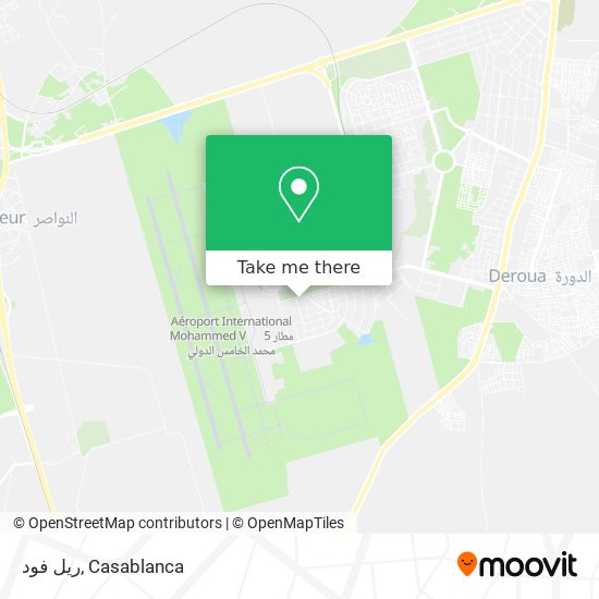 ريل فود map