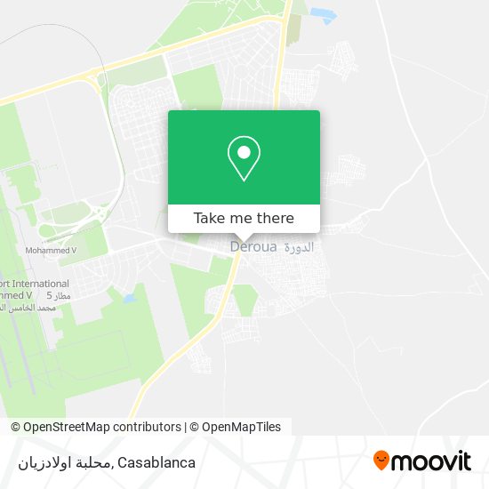 محلبة اولادزيان plan