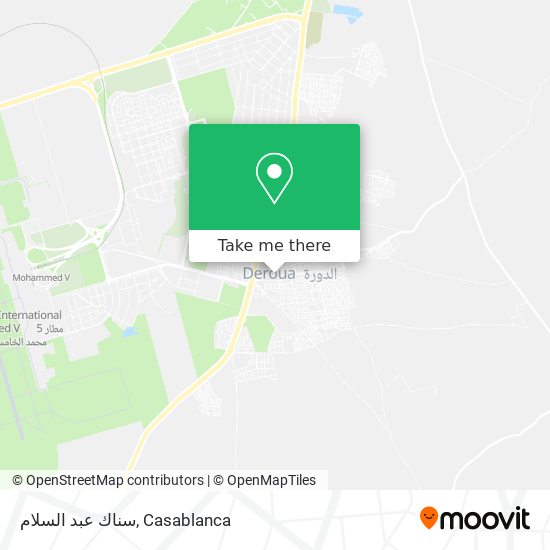 سناك عبد السلام map