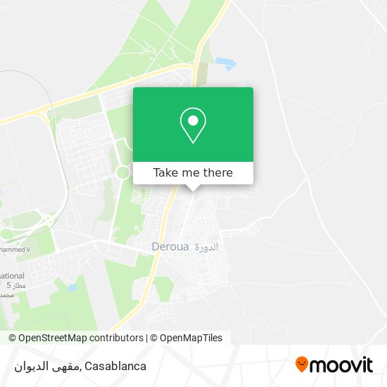 مقهى الديوان plan