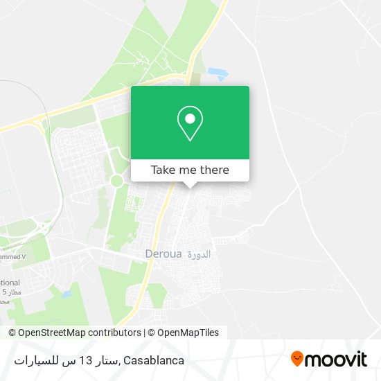 ستار 13 س للسيارات map