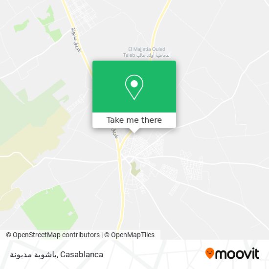 باشوية مديونة map