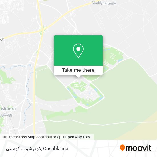 كوفيشوب كومبني map