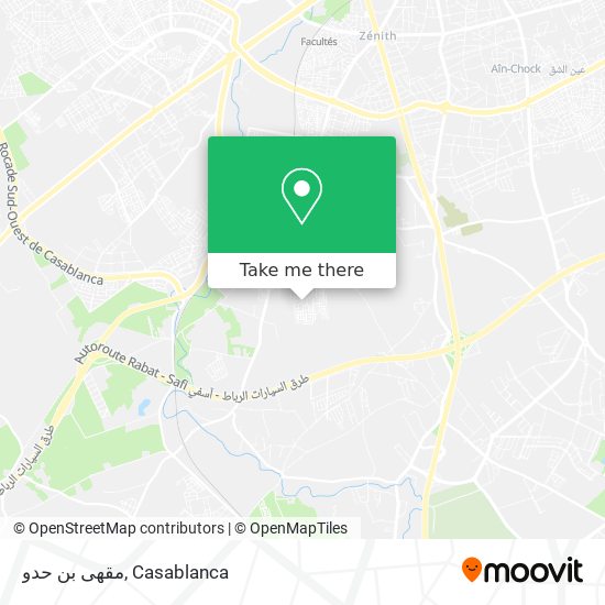 مقهى بن حدو map