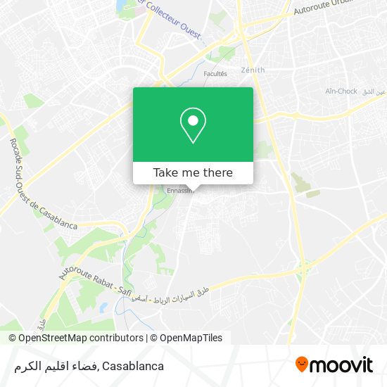 فضاء اقليم الكرم map