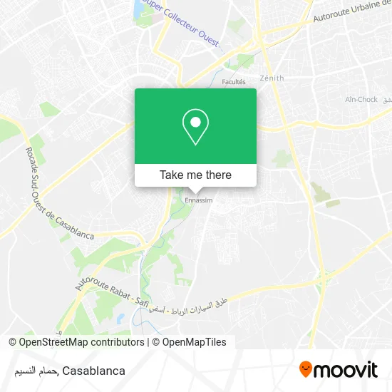 حمام النسيم map