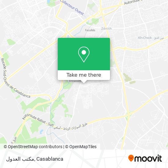 مكتب العدول map